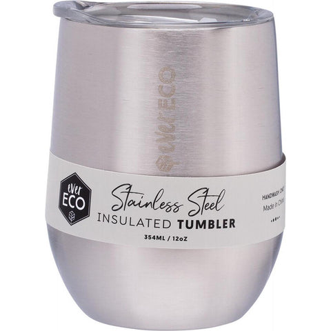 EVER ECO Insulated Tumbler Brushed Stainless 354ml