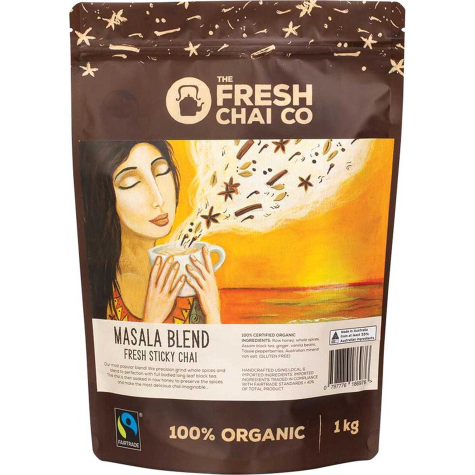THE FRESH CHAI CO Masala Blend Fresh Sticky Chai 1KG
