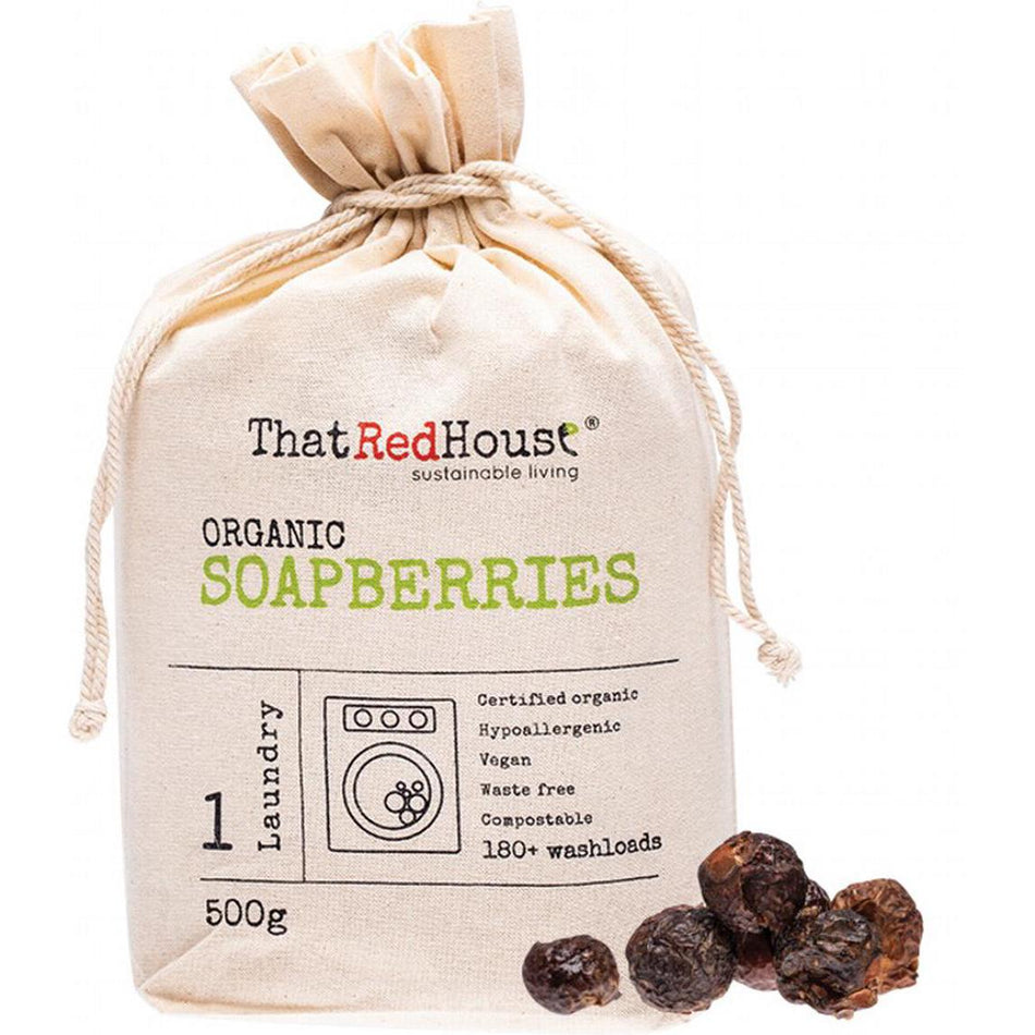THAT RED HOUSE Organic Soapberries 180+ Washloads 500g
