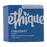 ETHIQUE Solid Conditioner & Co-Wash Bar Curliosity - Curly Hair 110g