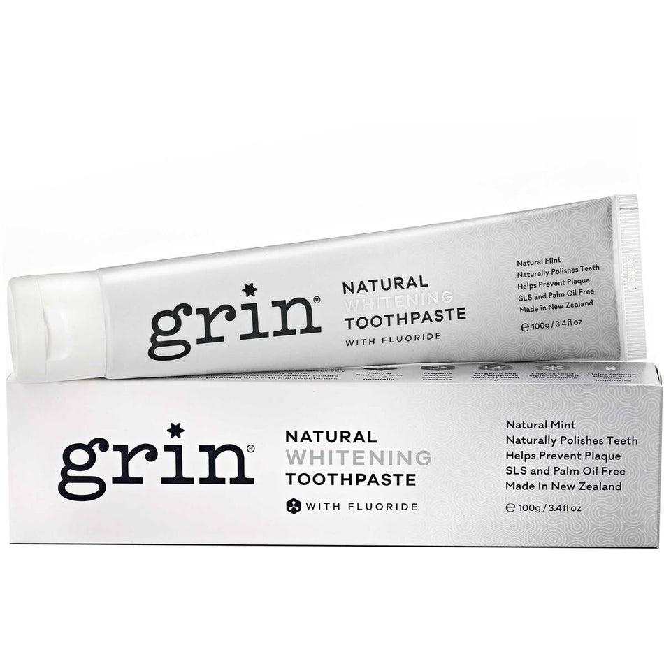 Grin Toothpaste Whitening With Fluoride 100g