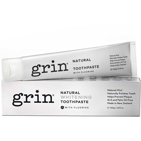 Grin Toothpaste Whitening With Fluoride 100g