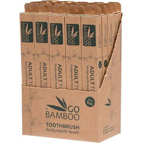 GO BAMBOO Toothbrush - Adult 25