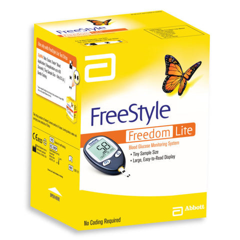 Abbott Freestyle Freedom Lite Blood Glucose Monitoring Kit