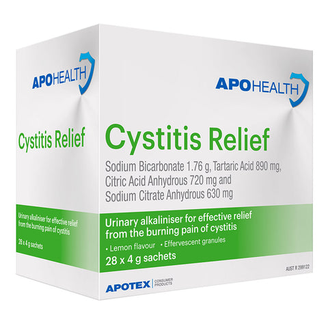 APOHEALTH Cystitis Relief 28 x 4g Sachets