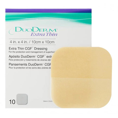 Duoderm Extra Thin 10cm x 10cm 10 Dressing