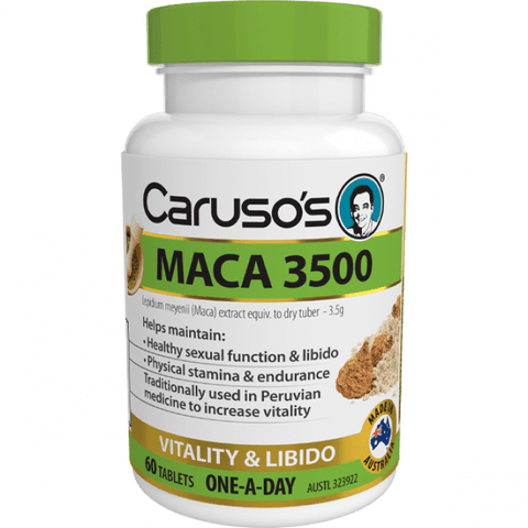 Caruso's Natural Health Maca 3500 60 Tablets