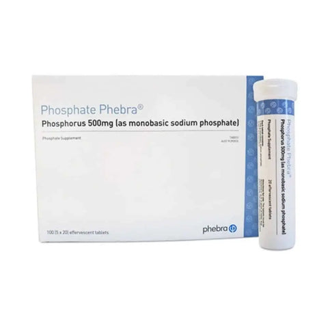 Phosphate Phebra 100 Effervescent Tablets