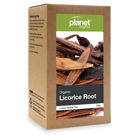 PLANET ORGANIC Herbal Loose Leaf Tea Organic Licorice Root 100g