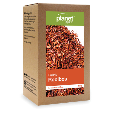 PLANET ORGANIC Herbal Loose Leaf Tea Organic Rooibos 100g