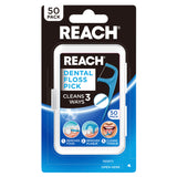 REACH® Dental Floss Pick 50pk