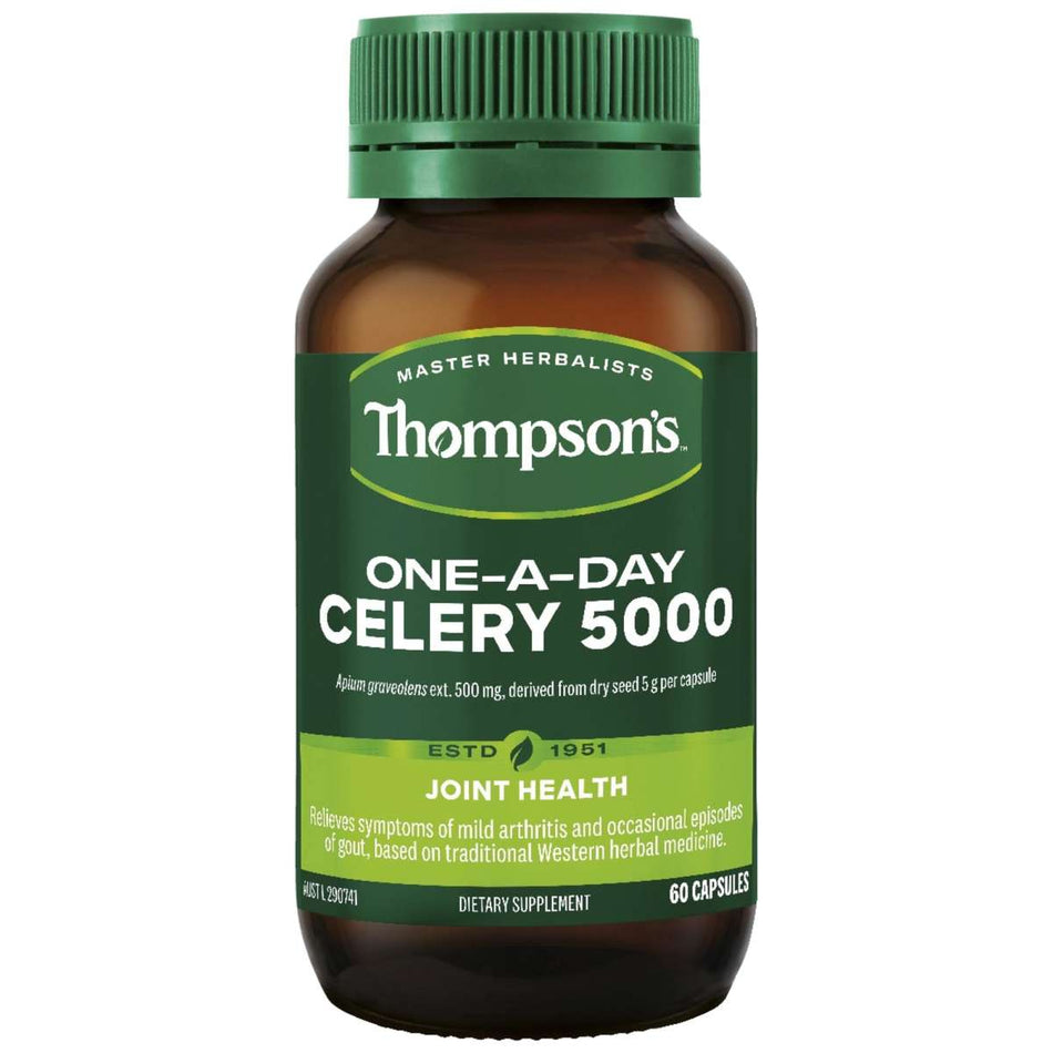Thompson's One-a-day Celery Seed 5000mg 60 Capsules