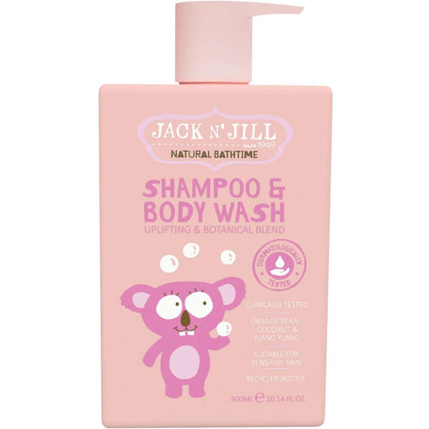 Jack N' Jill Shampoo & Body Wash Uplifting & Botanical Blend 300ml