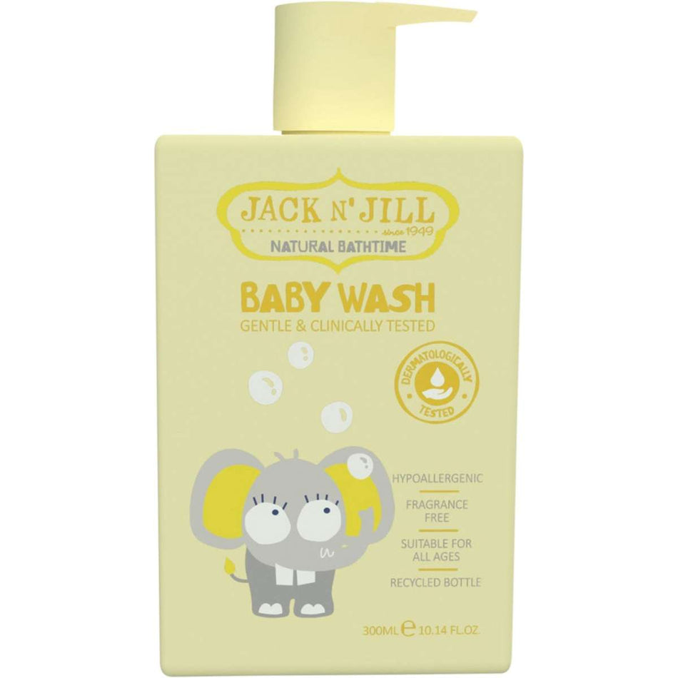 Jack N' Jill Baby Wash Fragrance Free 300ml