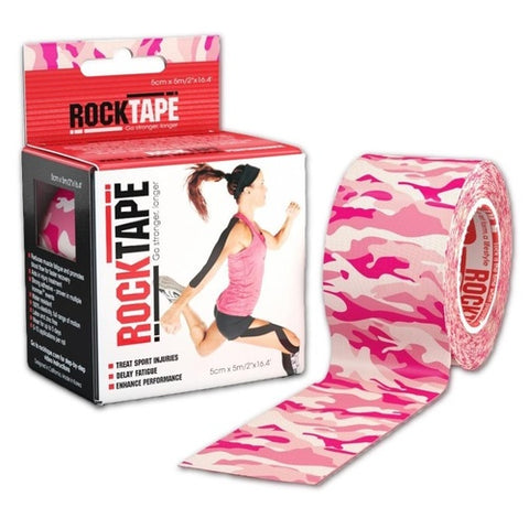 ROCKTAPE TAPE PINK CAMO 5CMX5M