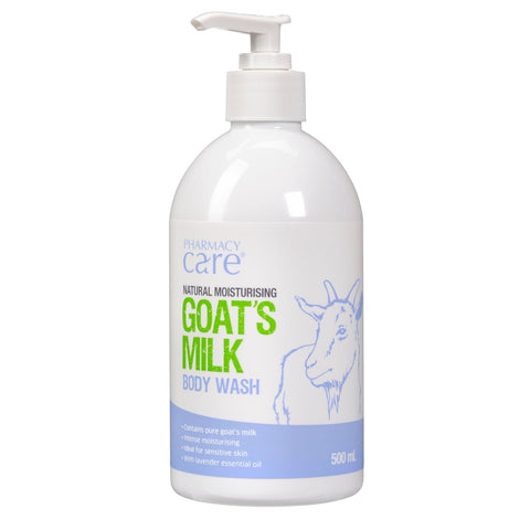 Pharmacy Care Goat's Milk Body Wash 500mL
