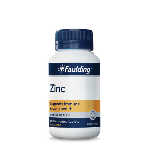 Faulding Remedies Zinc Support 60 Tablets