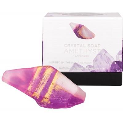 SUMMER SALT BODY Crystal Soap Amethyst - Lavender 155g