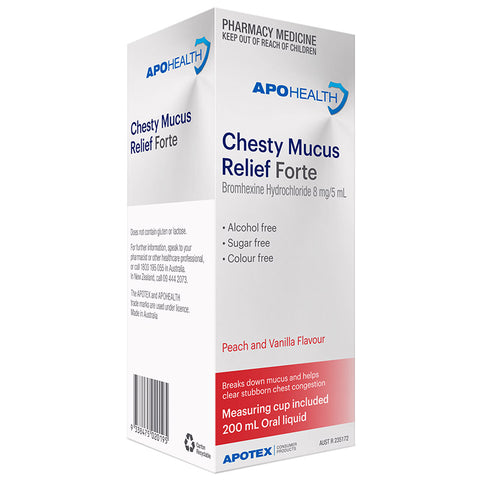 ApoHealth Chesty Mucus Relief Forte 200ml
