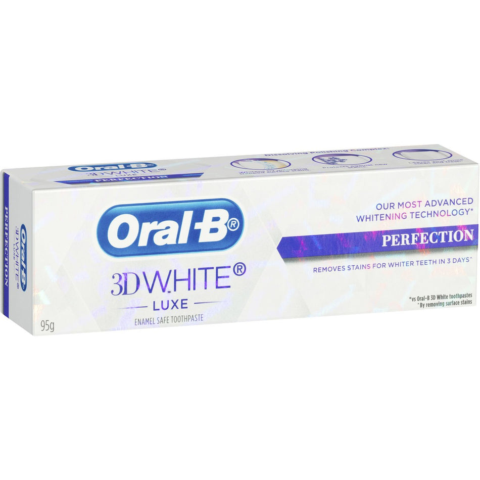 Oral B 3D White Luxe Perfection Toothpaste 95g