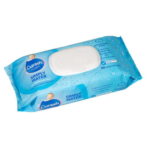 Curash Baby Simply Water 80 Baby Wipes
