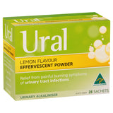 URAL Effervescent Powder Lemon  28 Sachets