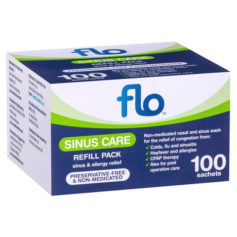 FLO Sinus Care Refill Sachets 100