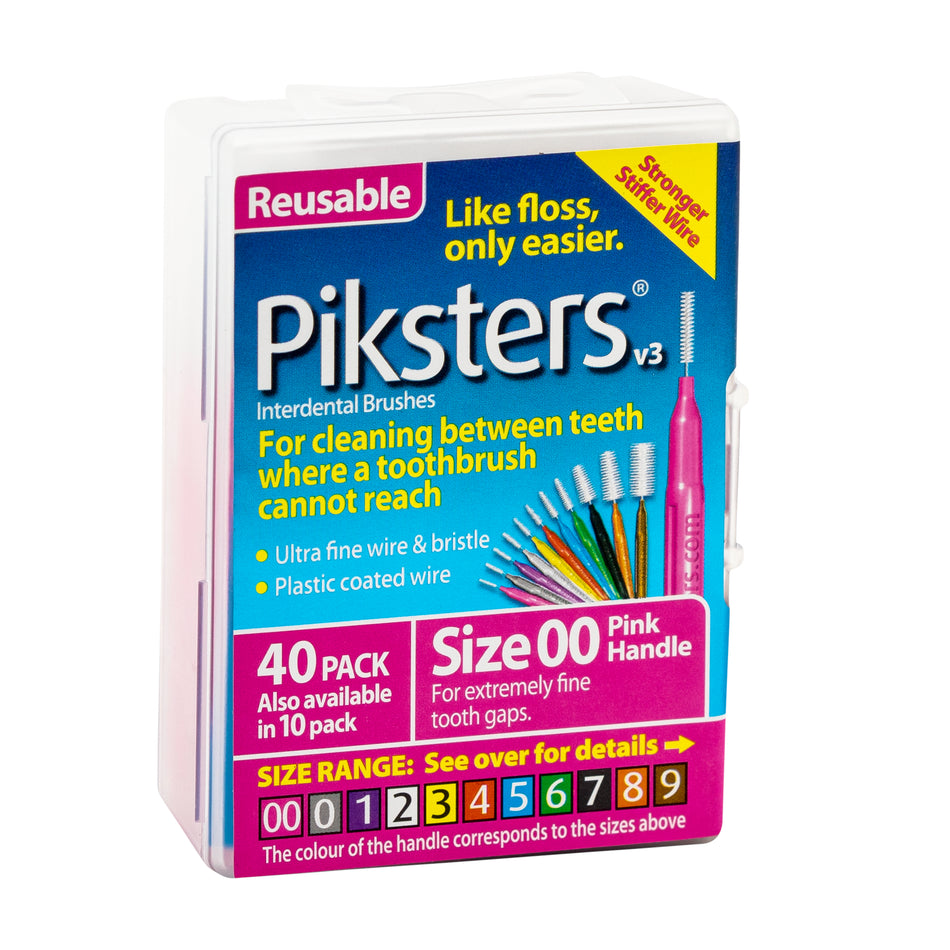 Piksters Size 00 Pink 40pk