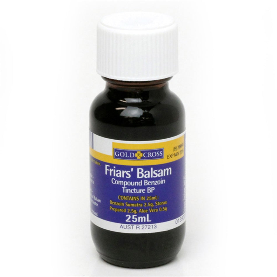 Gold Cross Friars' Balsam 25ml
