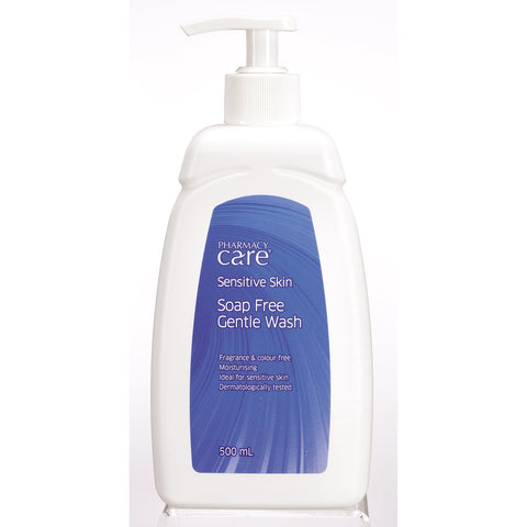 Pharmacy Care Sensitive Skin Soap Free Gentle Wash 500ml