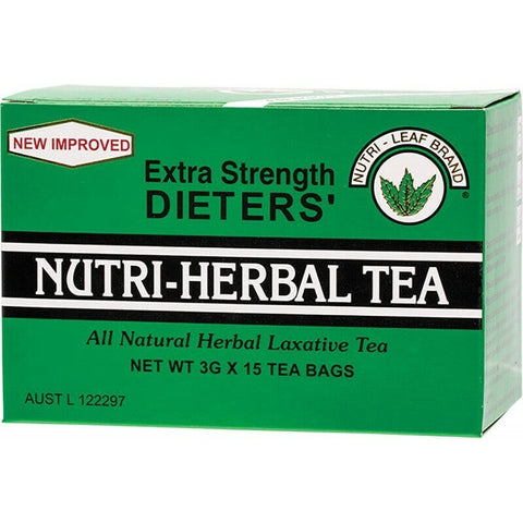 NUTRI-LEAF Herbal Tea Bags Dieter's Tea - Extra Strength 15