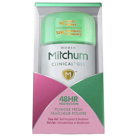 Mitchum for Women Clinical Deodorant Powder Fresh Gel 57g