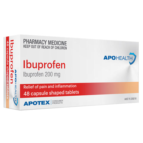 ApoHealth Ibuprofen 200Mg 48 Tablets