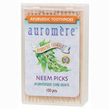 AUROMERE Toothpicks Neem Picks (Peppermint) 100 x 12 Pk