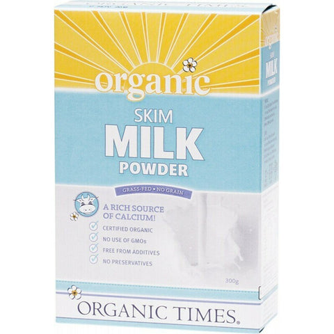 ORGANIC TIMES Milk Powder Skim 300g