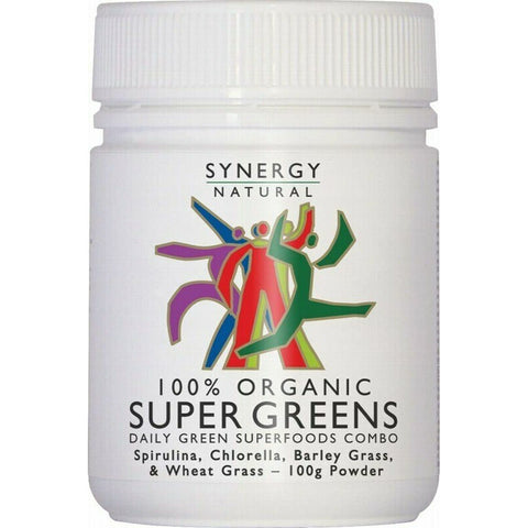 SYNERGY ORGANIC Super Greens Powder 100g