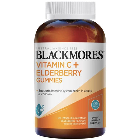 Blackmores Vitamin C Elderberry 120 Gummy