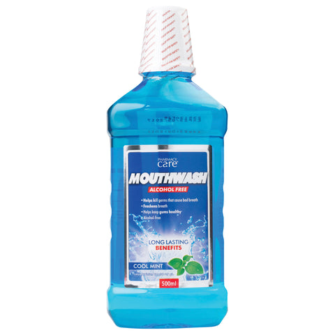 Pharmacy Care Mouthwash Cool Mint 500mL