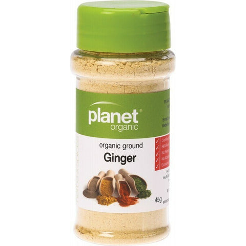 PLANET ORGANIC Spices Ginger 45g