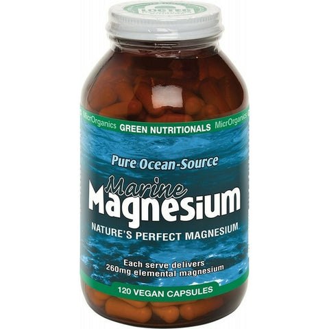 Green Nutritionals Marine Magnesium Vegan Capsules (260mg) 120