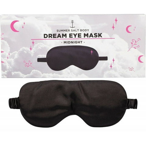 SUMMER SALT BODY Dream Eye Mask Midnight (Satin + Spandex) 1