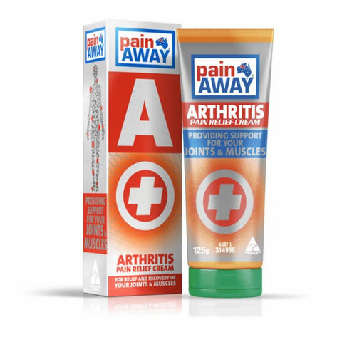 Pain Away Arthritis Pain Relief Cream Tube 125g