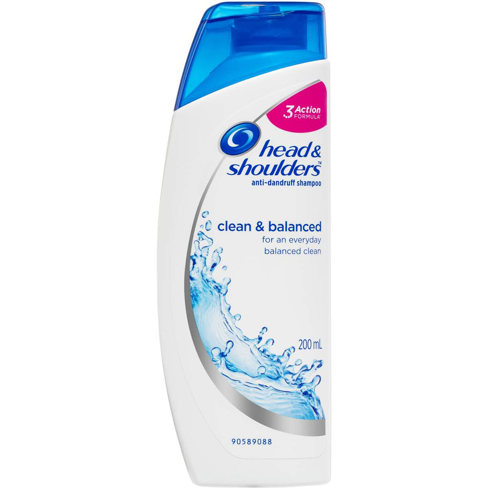 Head & Shoulders Clean & Balanced Anti-Dandruff Shampoo 200mL