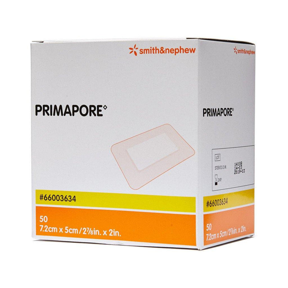 Primapore Dressing 7.2x5cm x 50