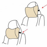 Body Assist Memory-foam Headrest Support Pillow