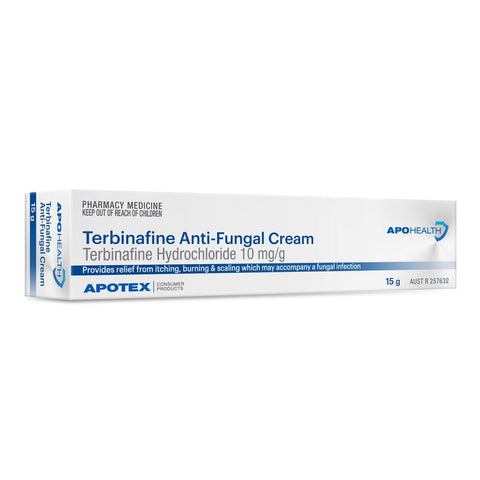 APOHealth Terbinafine Anti-Fungal Cream 15G