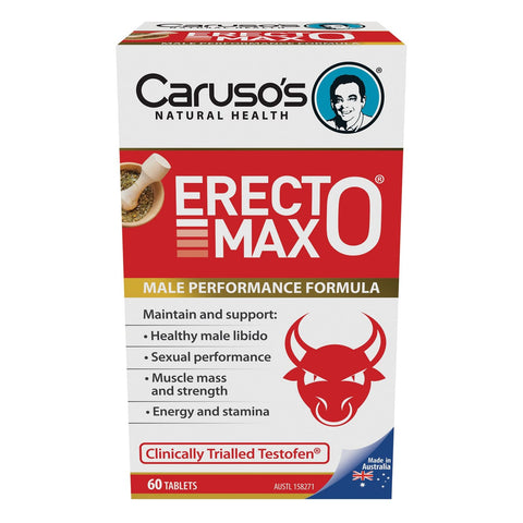 Caruso's Natural Health Erecto MAX 60 Tablets