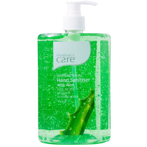 Pharmacy Care Hand Sanitiser Aloe 1 Litre