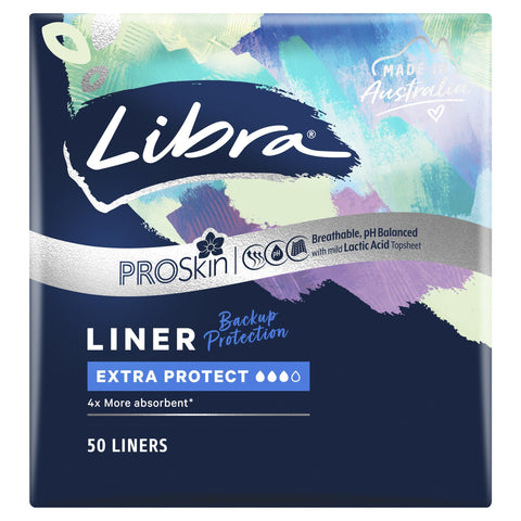 Libra Panty Liners Extra Protect 50 Pack