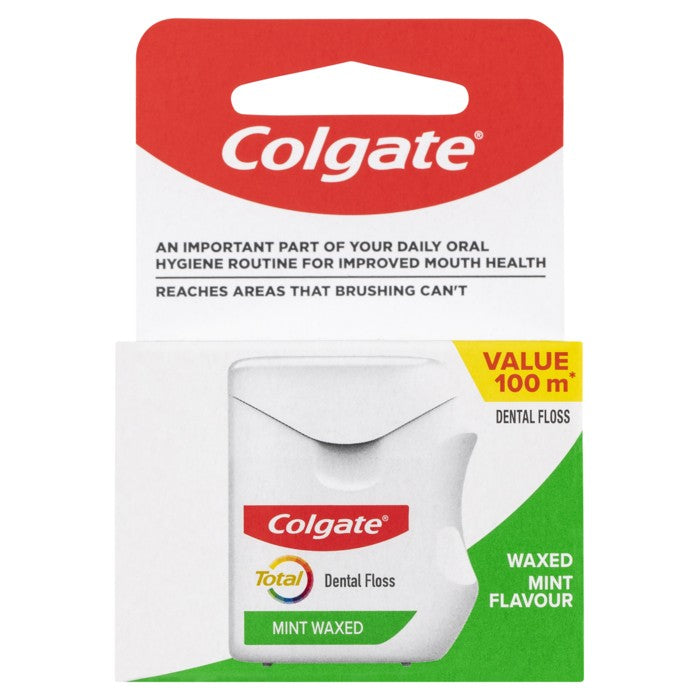 COLGATE DENTAL RIBBON TOTAL MINT 100M New